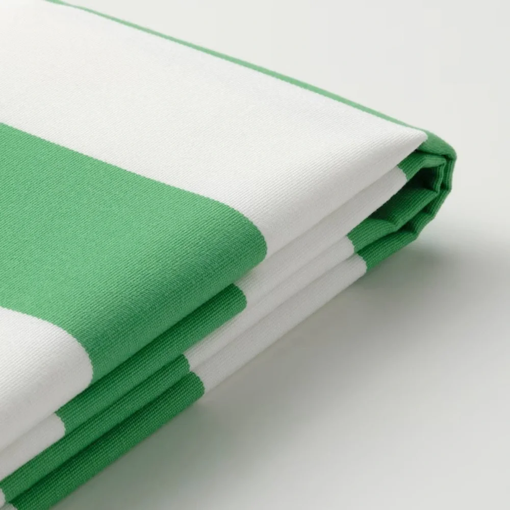 IKEA NEW Cushion Cover (4 pieces) GULLBERGSO (Green & White, 20x20”)